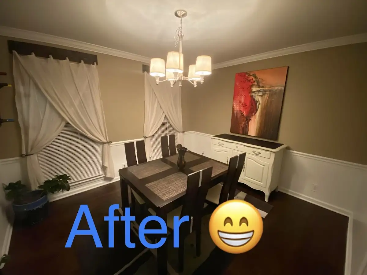 Professional dining room restoration after water damage in Deerfield